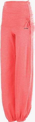 Effilé Pantalon de sport 'WH1' Winshape en orange