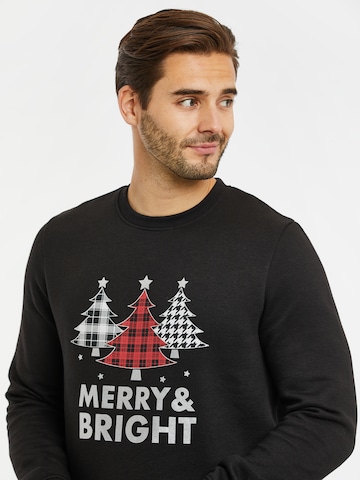Threadbare Sweatshirt in Zwart