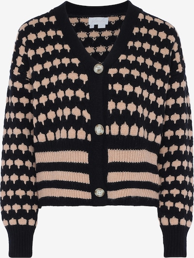 BLONDA Knit cardigan in Beige / Black, Item view