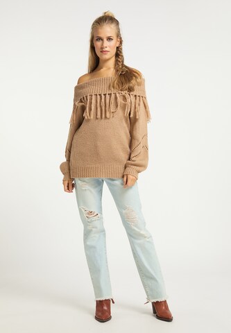 Pullover di usha FESTIVAL in beige