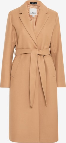 Manteau mi-saison 'Jannet JA6' ICHI en marron : devant