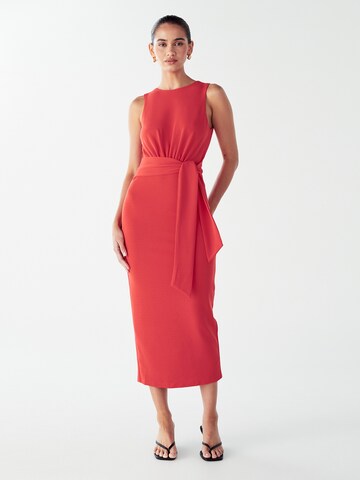Willa Dress in Orange: front