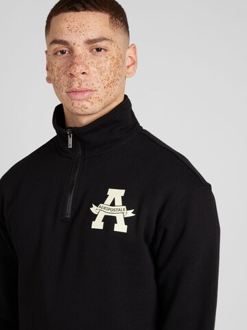 AÉROPOSTALE Sweatshirt in Zwart