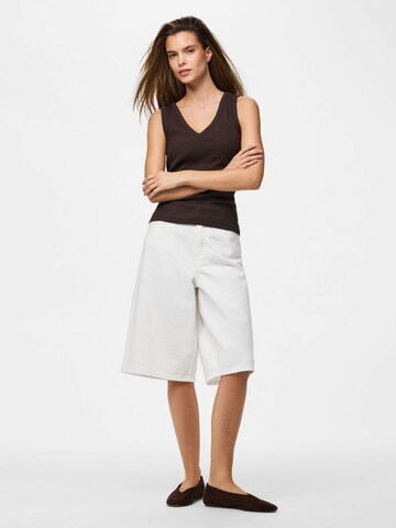 PIECES - Camiseta térmica 'PCBella' en marrón