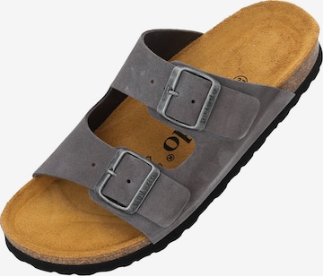 Palado Mules 'Korfu Premium' in Grey: front