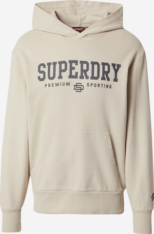 Superdry Mikina – béžová: přední strana