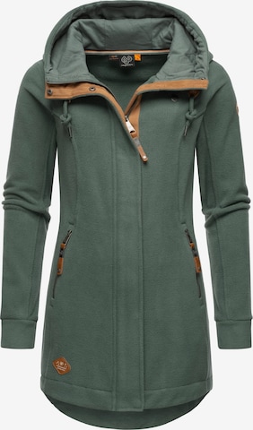 Ragwear Fleece Jacket 'Letti' in Green: front