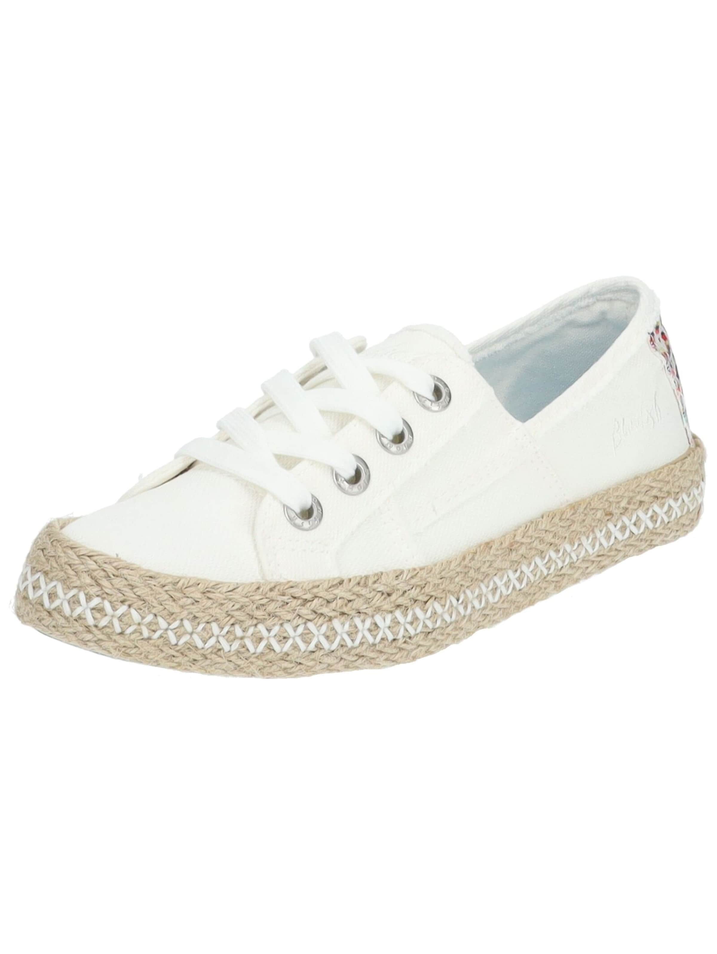 Scarpa stringata sportiva di Blowfish Malibu in bianco: frontale