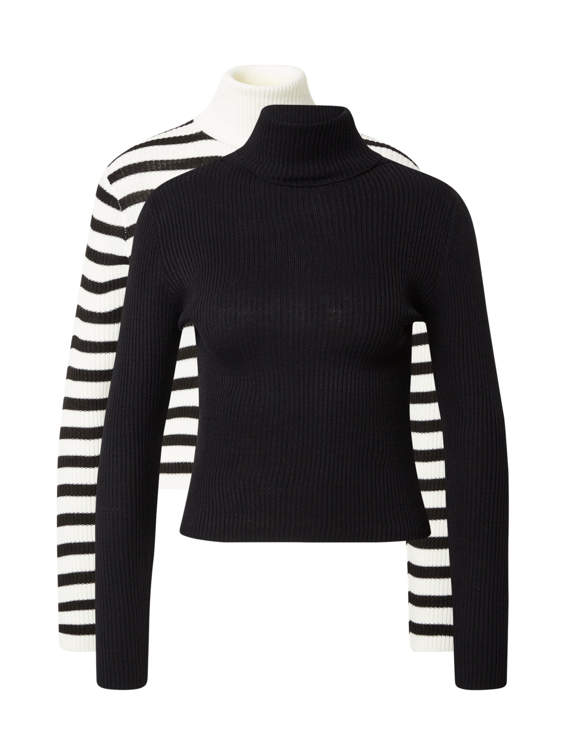 Trendyol Sweter w kolorze czarny: przód