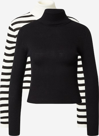 Trendyol Sweter w kolorze czarny: przód