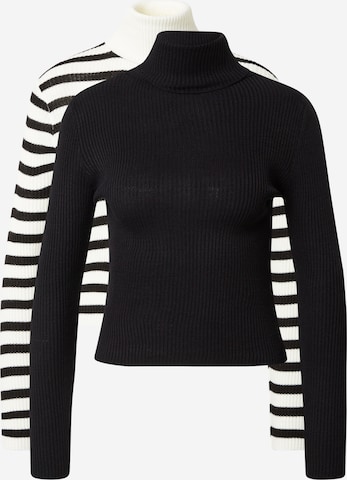 Pull-over Trendyol en noir : devant