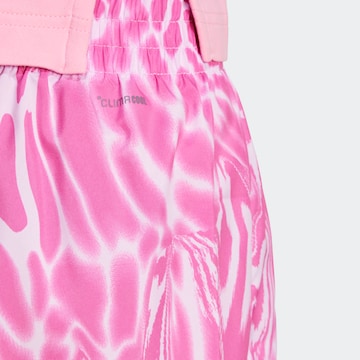 ADIDAS PERFORMANCE Regular Workout Pants 'Essentials' in Pink