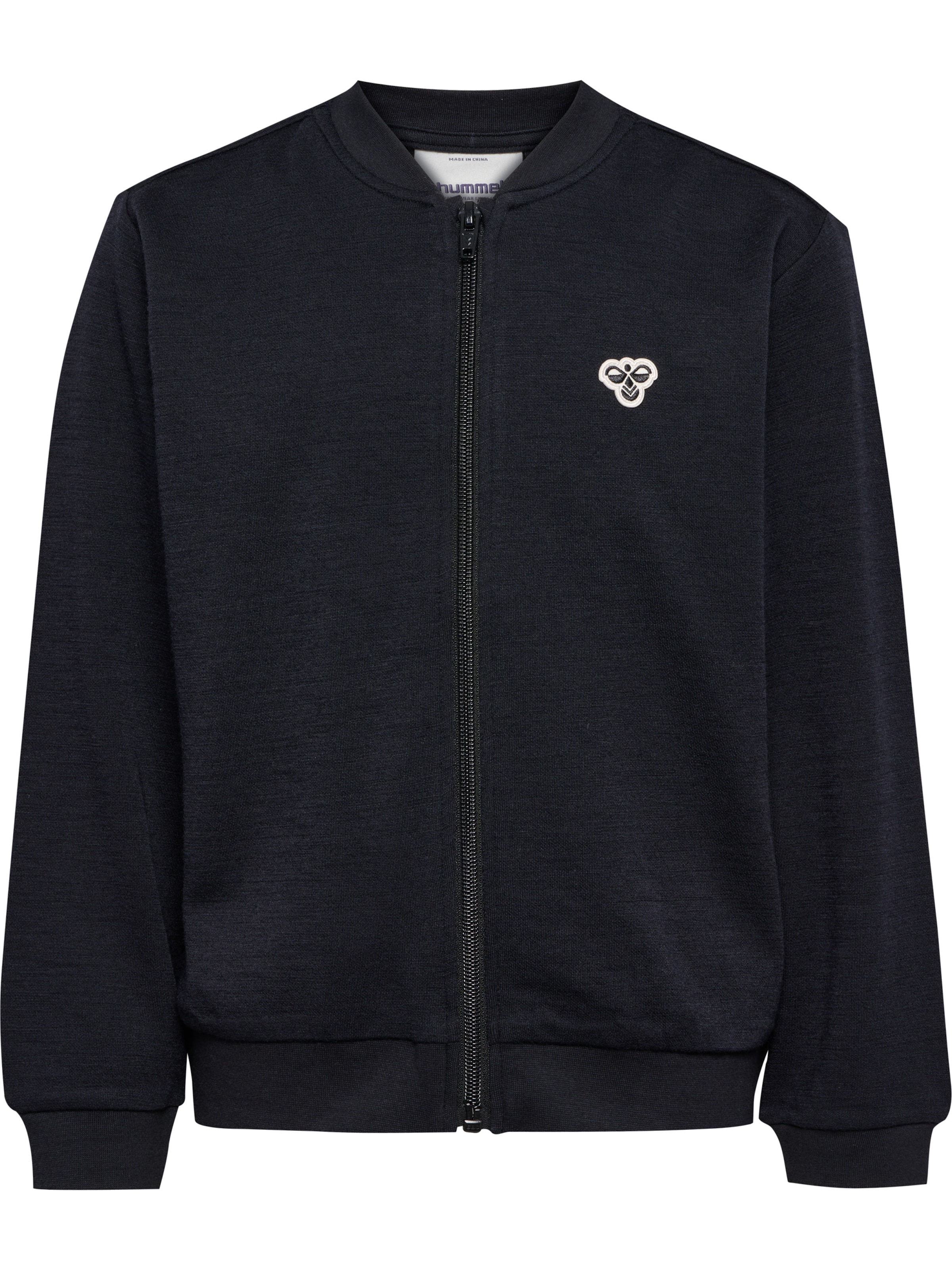 Hummel Sweatjakke i sort: forside