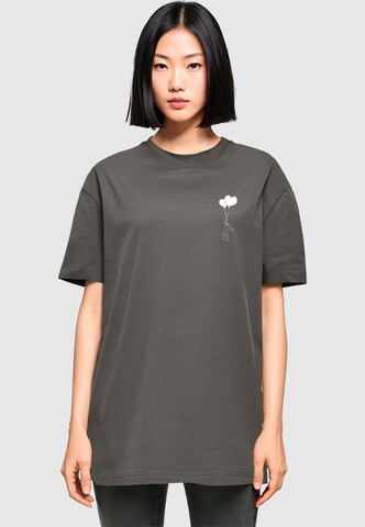 Merchcode - Camiseta 'Love In The Air' en gris: frente