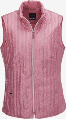 Goldner Vest in Pink: front