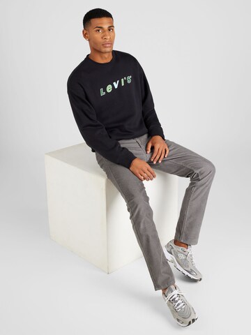 LEVI'S ® Mikina 'Relaxd Graphic Crew' – modrá