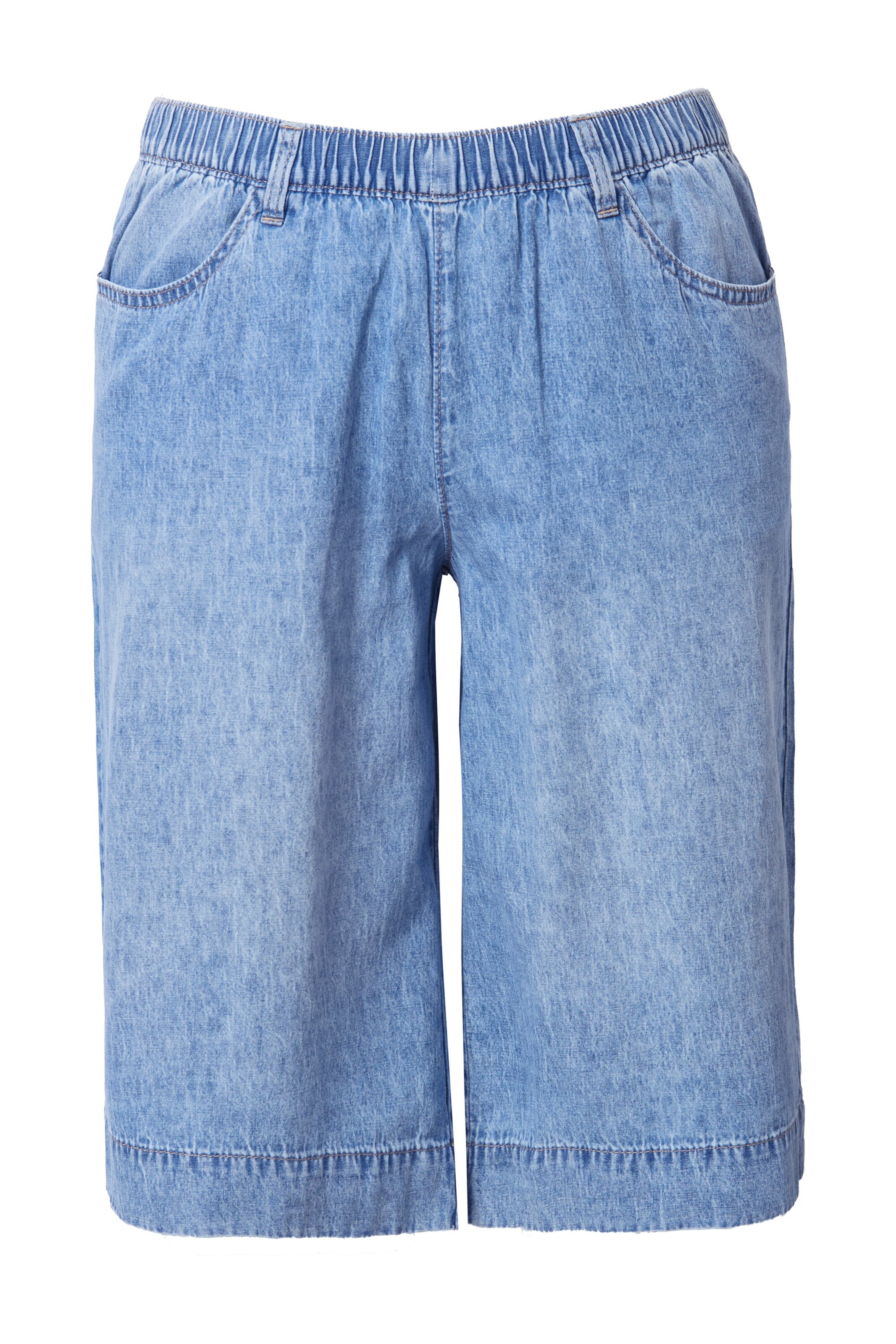 LAURASØN Loose fit Trousers in Blue: front