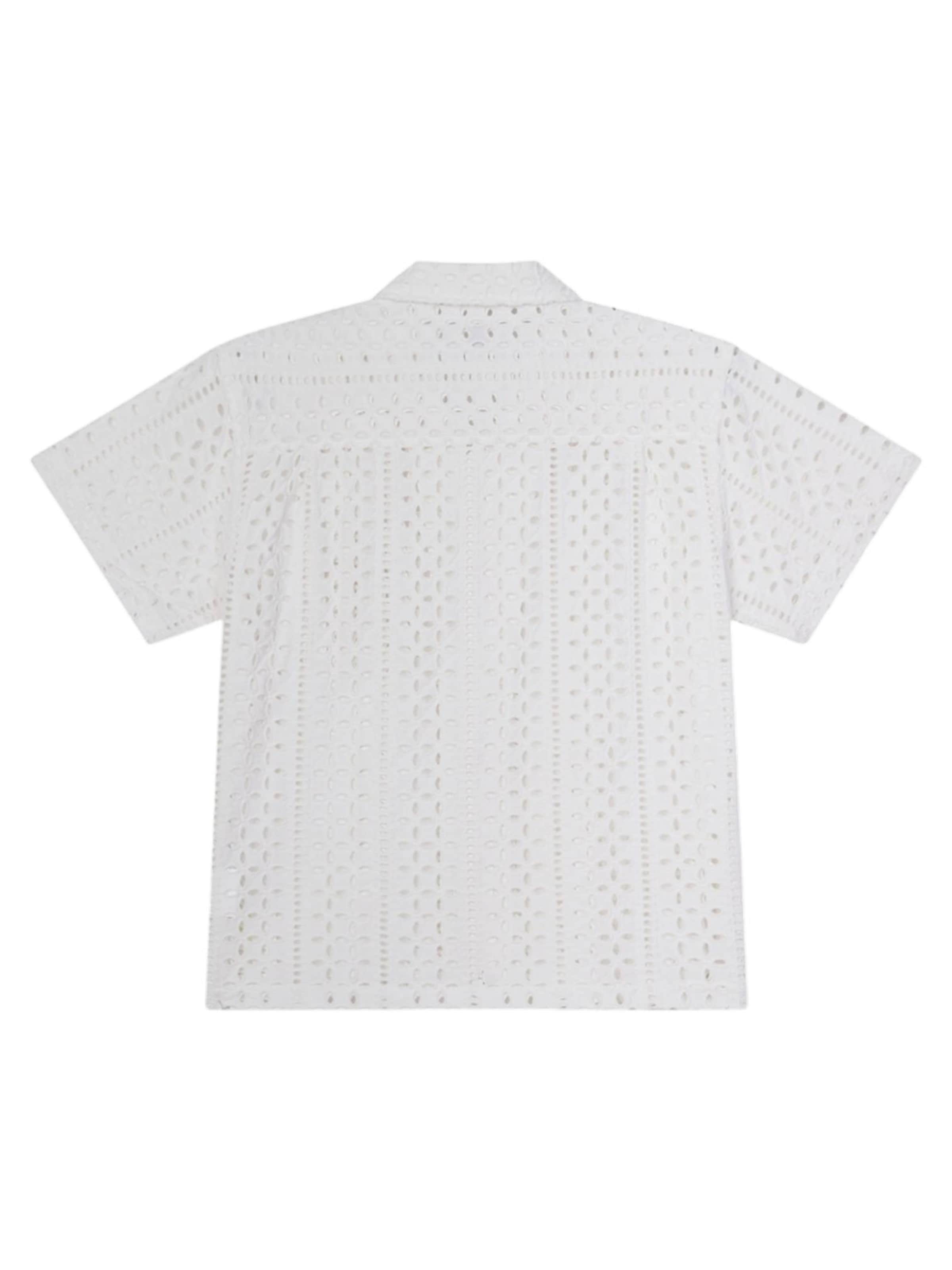 Coupe regular Chemise Obey en blanc