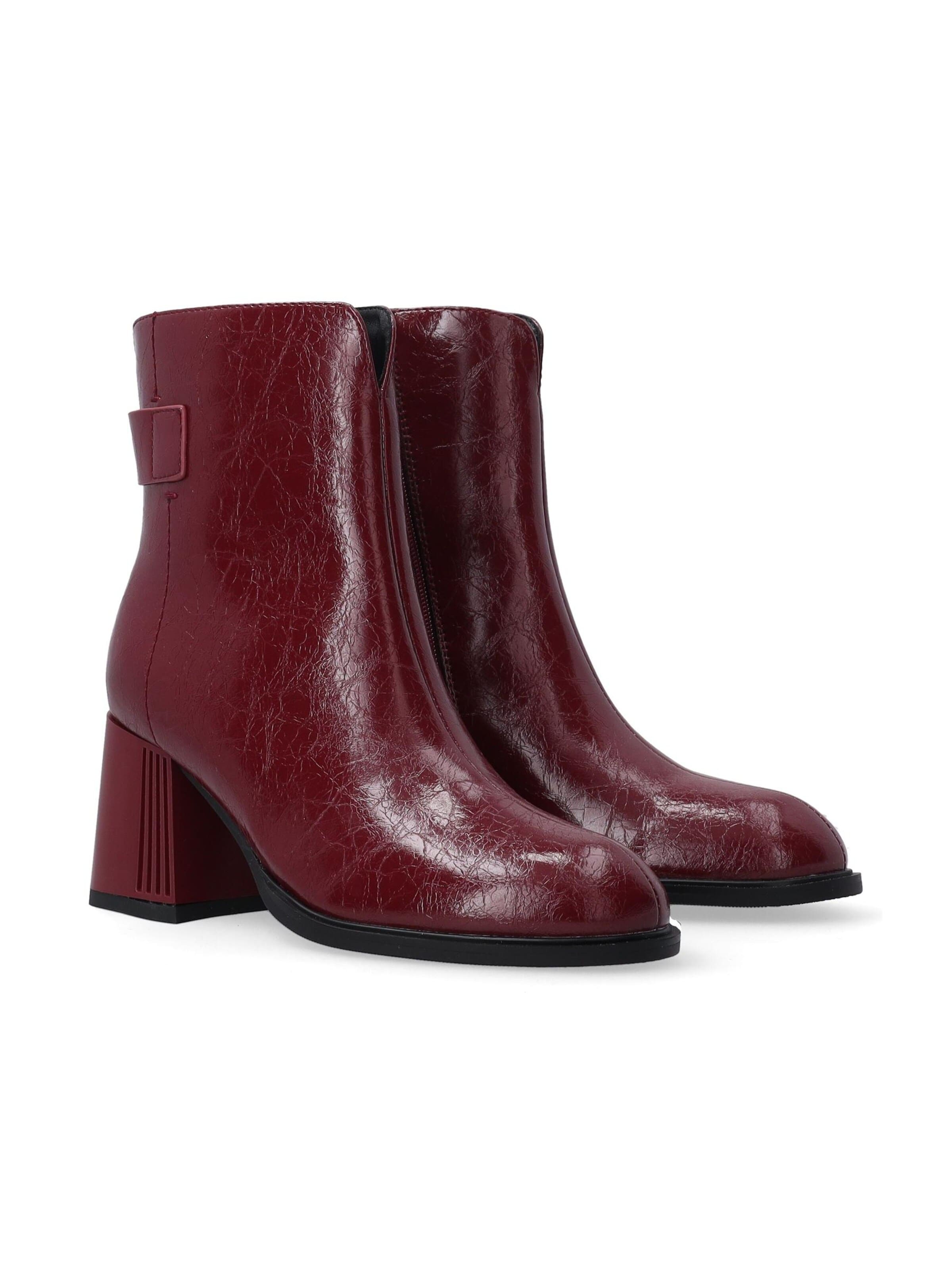 VENEZIA Ankle Boots 'Venezia'‌‌‌‌‌ in Rot: Vorderseite