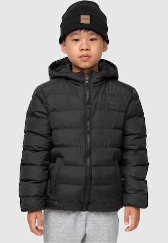 Urban Classics Between-Season Jacket in Black: front