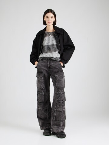 PULZ Jeans Свитер 'PZ PEYTON' в Серый