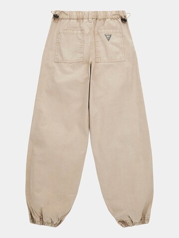 GUESS Tapered Pants in Beige