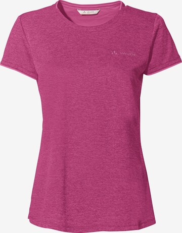 VAUDE Performance Shirt 'Essential' in Pink: front