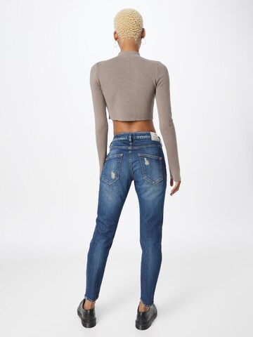 Coupe slim Jean 'Shyra' Herrlicher en bleu