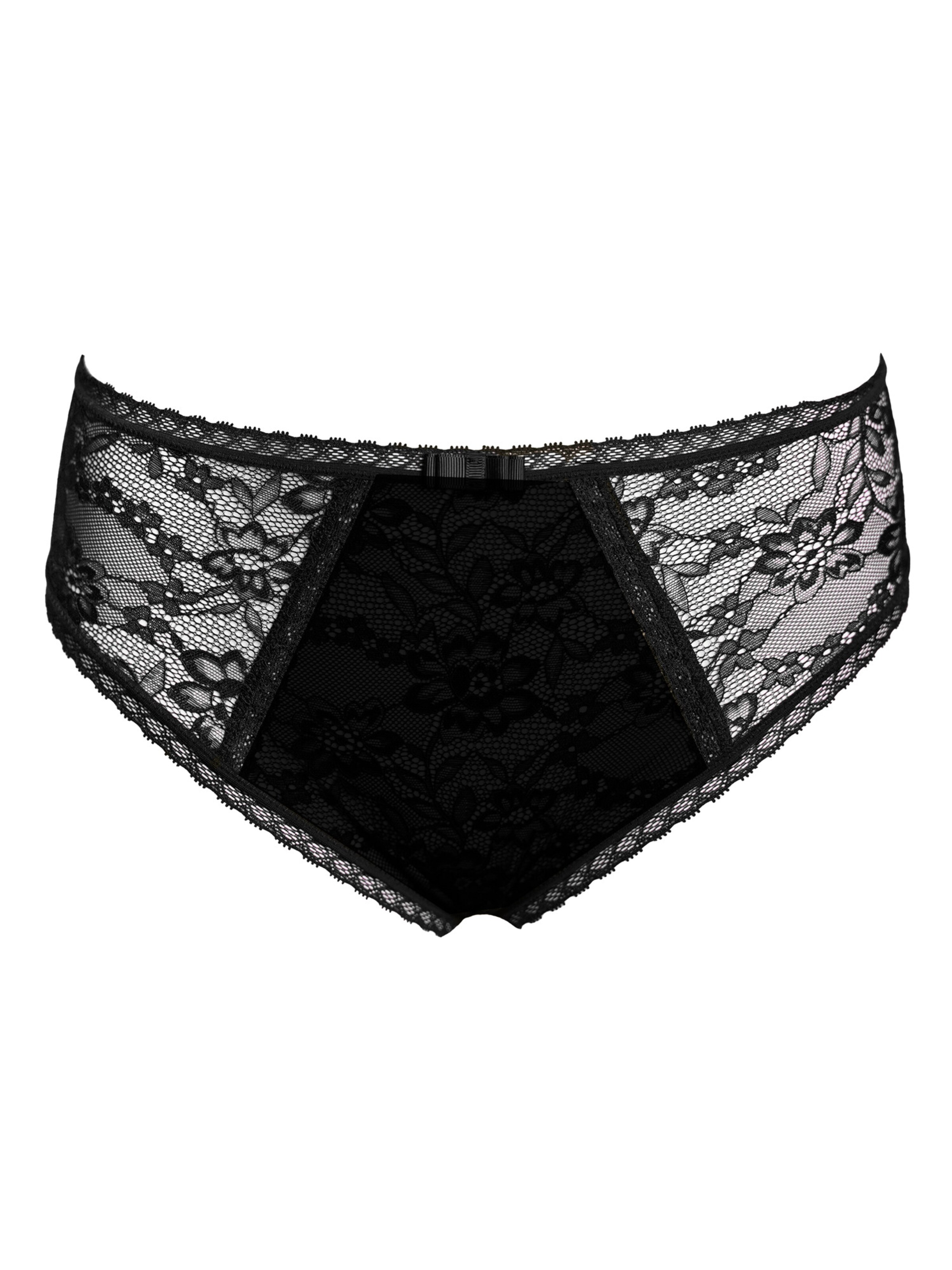 SugarShape Slip 'Valerie' in Zwart: voorkant