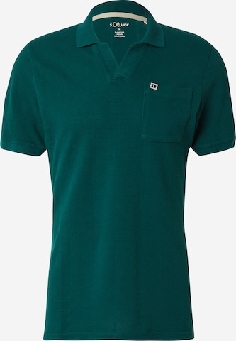 s.Oliver Μπλουζάκι σε πράσινο: μπροστά