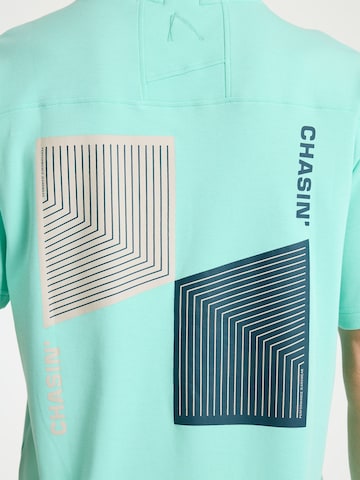 T-Shirt 'Reco' CHASIN' en bleu