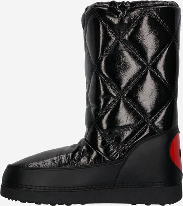 Love Moschino Snowboots in Schwarz