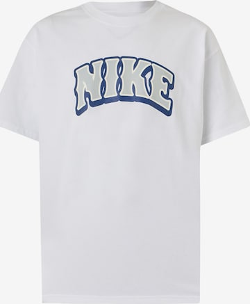 Nike Sportswear Shirt in White: front