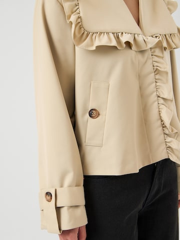 YAS Between-Season Jacket 'YASELSANA' in Beige