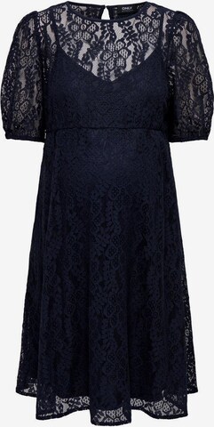 Robe Only Maternity en bleu : devant