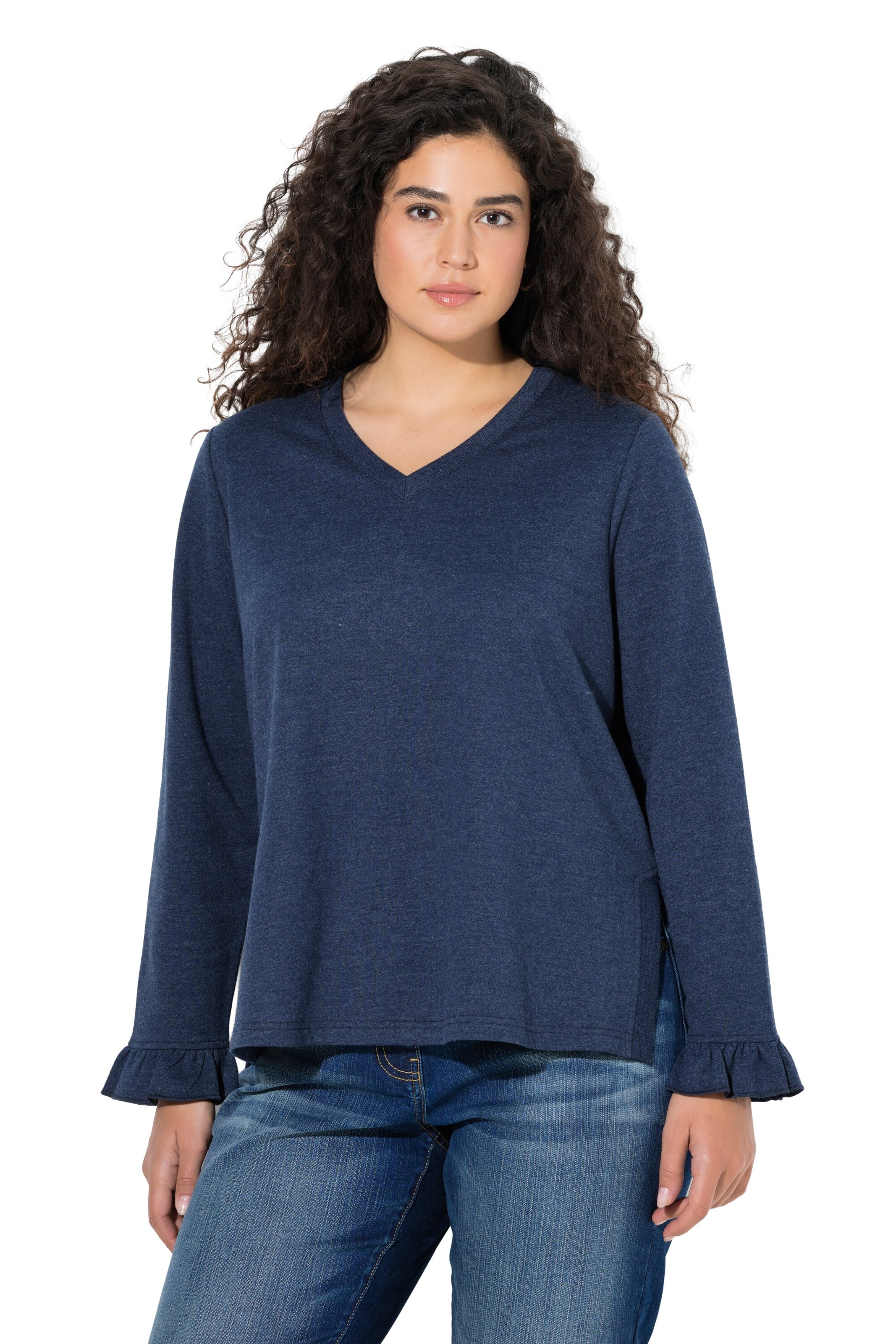 Ulla Popken Shirt in Blue: front