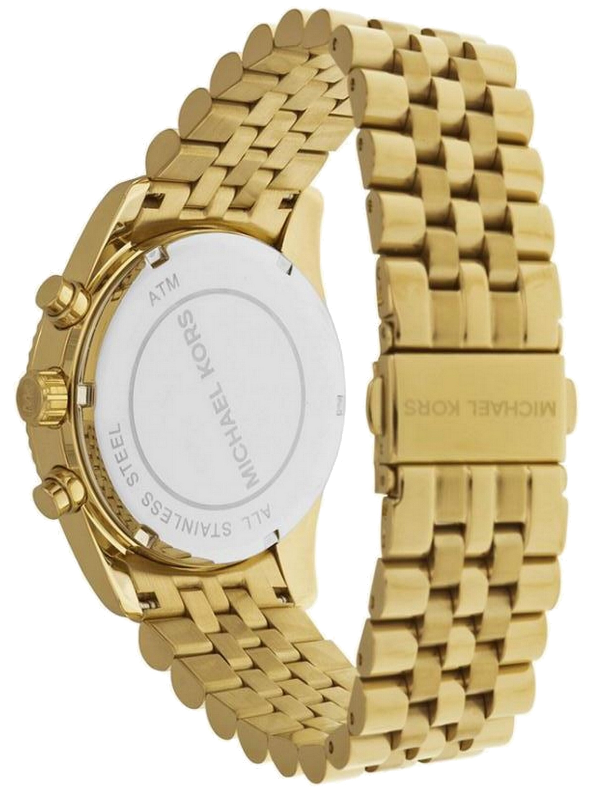 Michael Kors Zegarek analogowy 'Lexington' w kolorze złoty