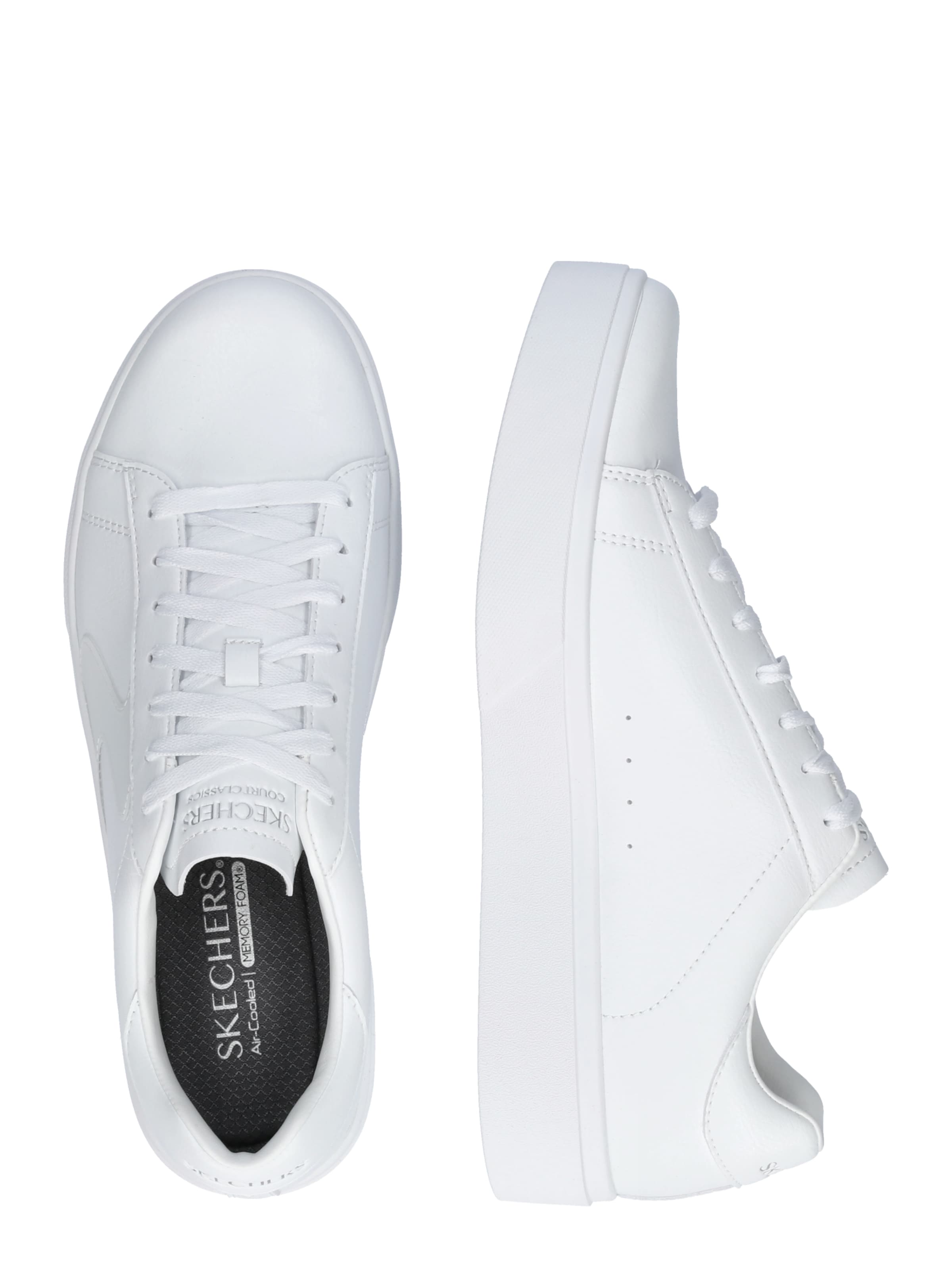 Baskets basses 'EDEN LX' SKECHERS en blanc