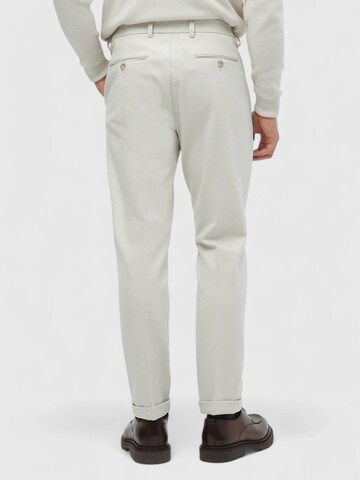 Effilé Pantalon à pince Ramsey en beige