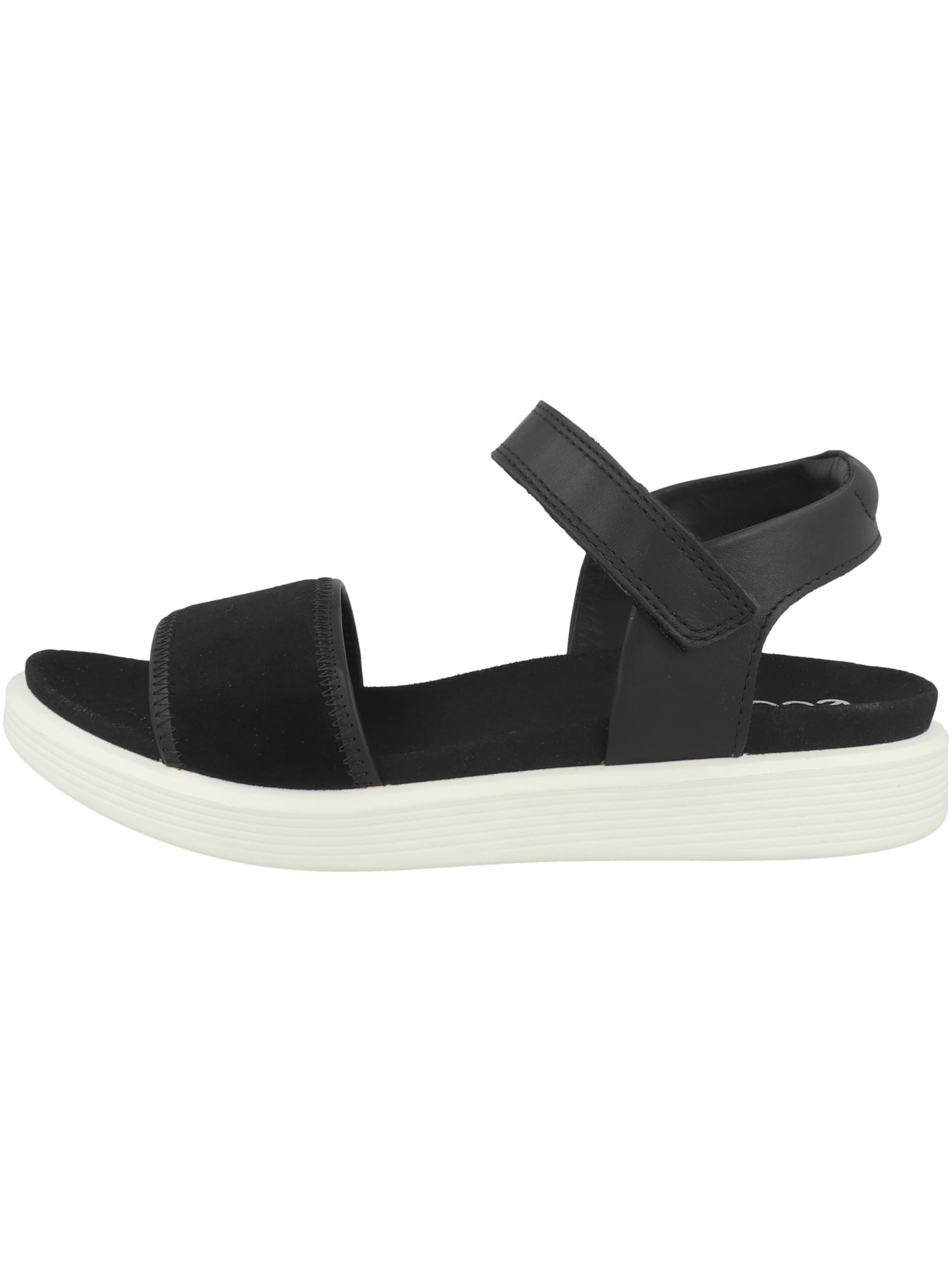 ECCO - Sandalias con hebilla en negro
