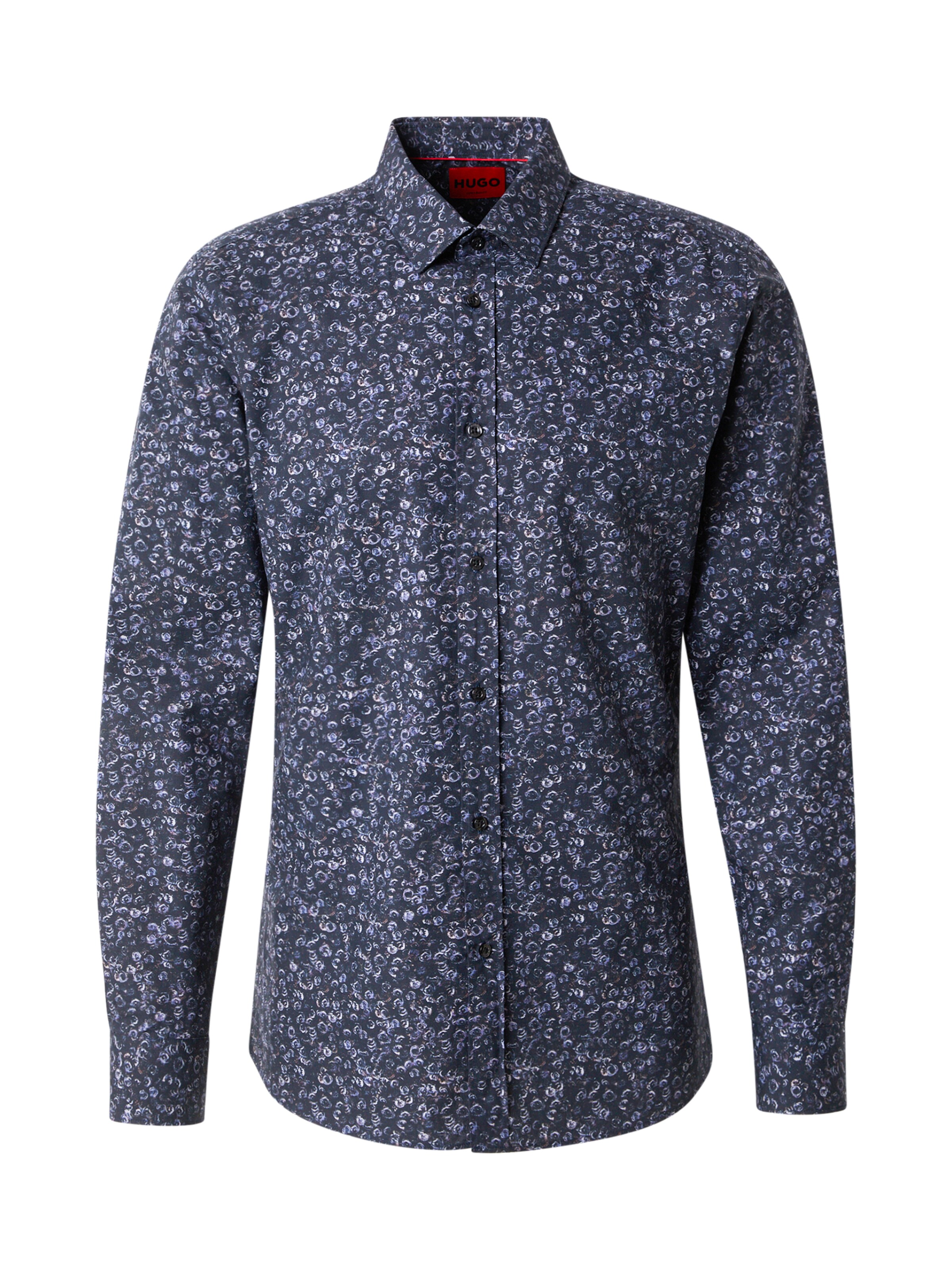 HUGO Tavaline suurus Triiksärk 'Elisha02', värv sinine: eest vaates