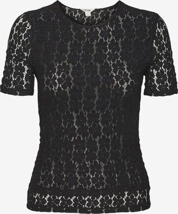 T-shirt 'Ivania' VERO MODA en noir : devant