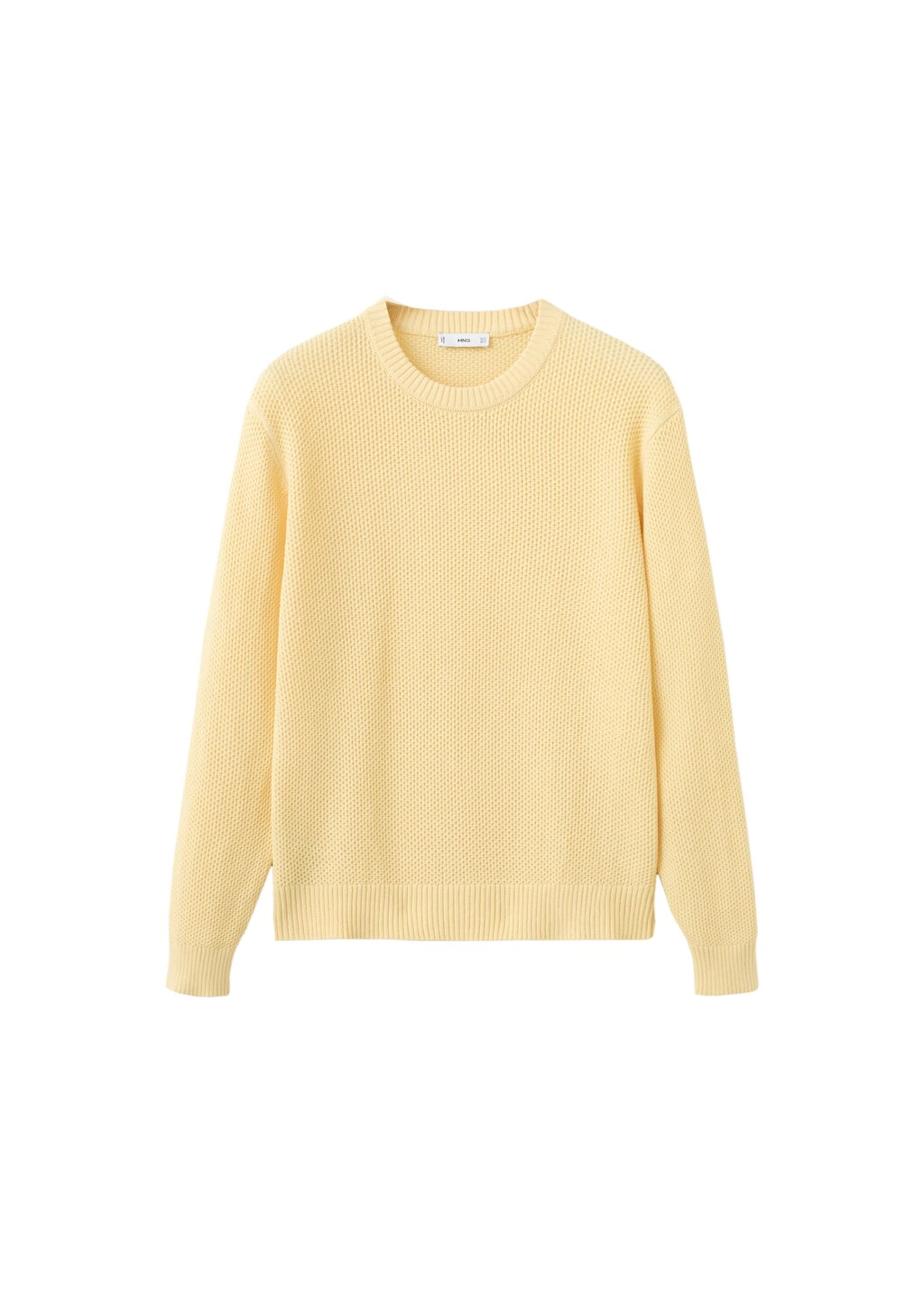 MANGO MAN Sweater 'Salsa' in Yellow: front