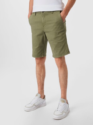 Regular Pantaloni eleganți 'Fred' de la JACK & JONES pe verde: față