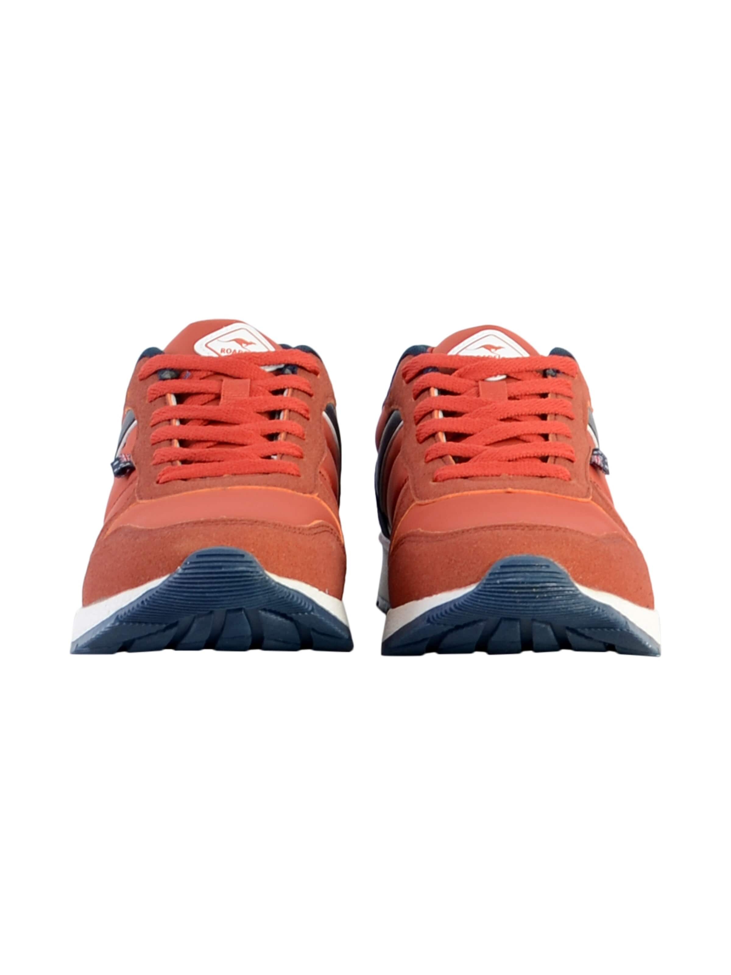 ROADSIGN Athletic Lace-Up Shoes in Orange