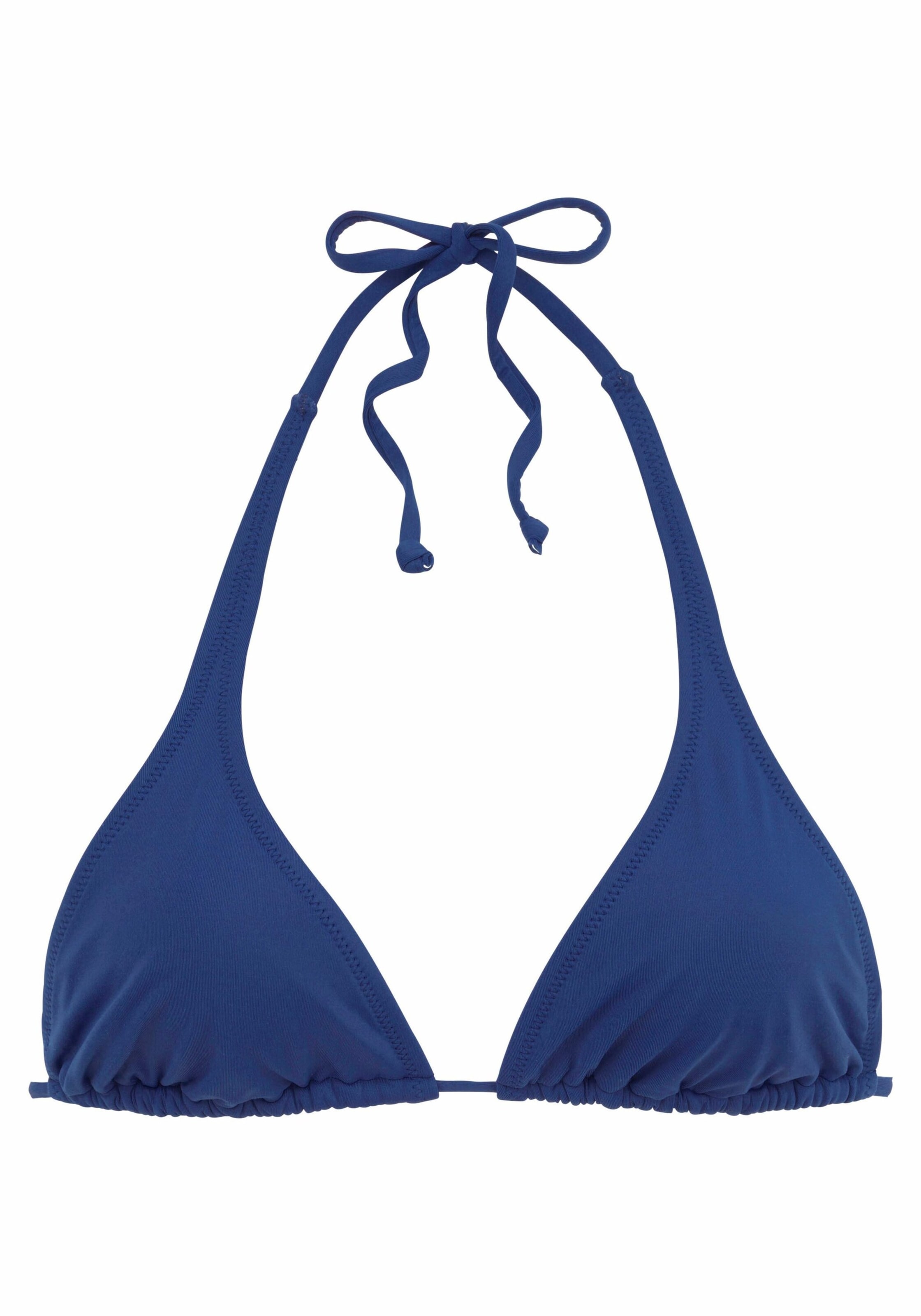 BUFFALO - Triángulo Top de bikini en azul: frente