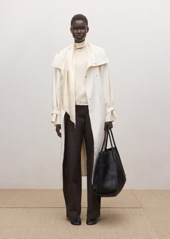 MANGO Blouse 'Matrina' in Beige