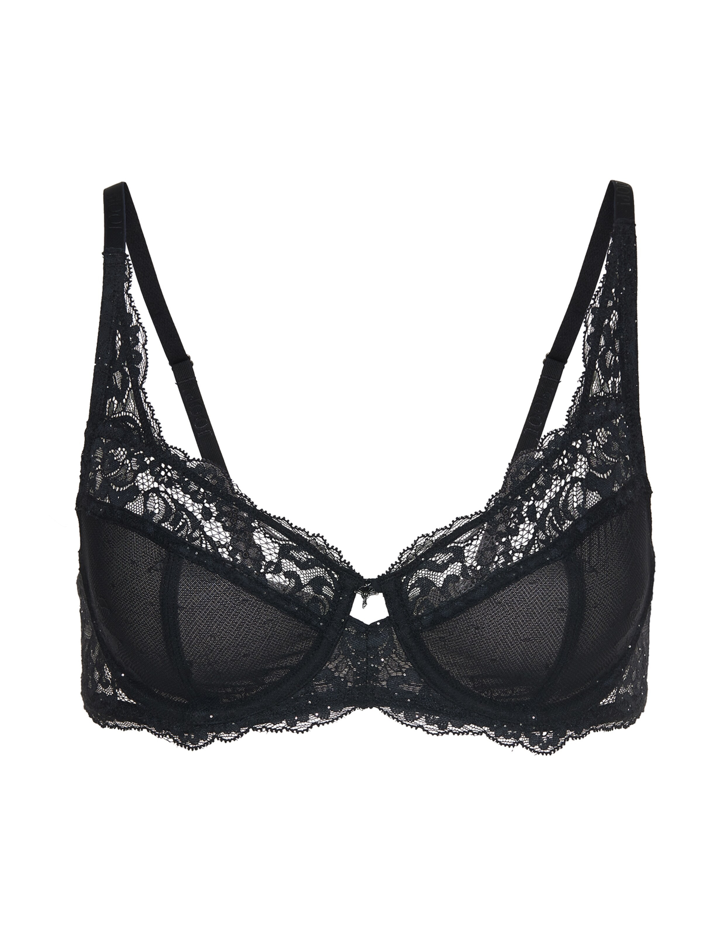 JOOP! - Soutien de tecido Soutien ' Alluring High Apex ' em preto: frente