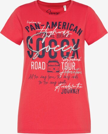 Soccx Shirt in Red: front