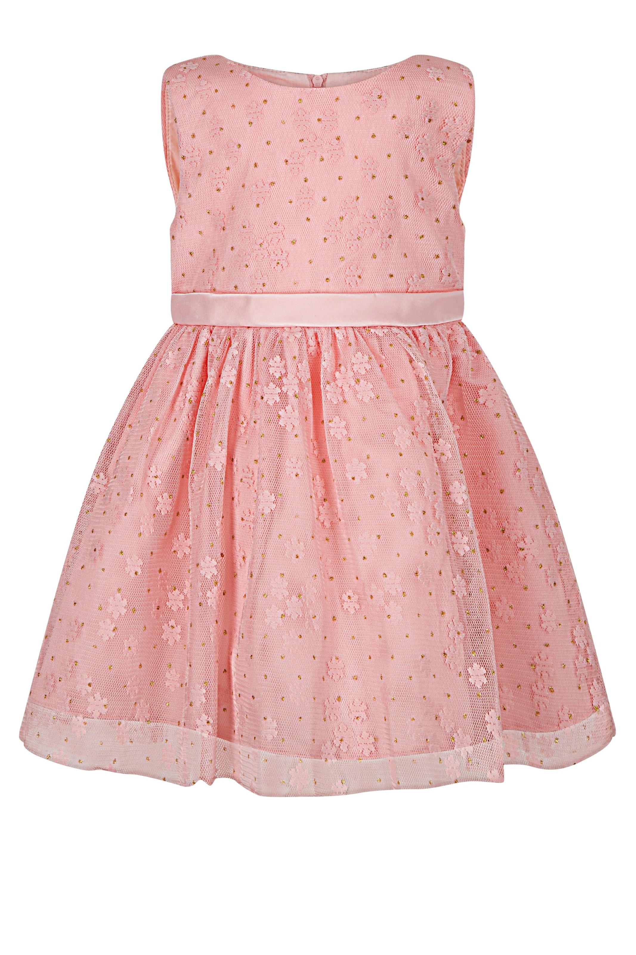 happy girls Klänning i rosa: framsida